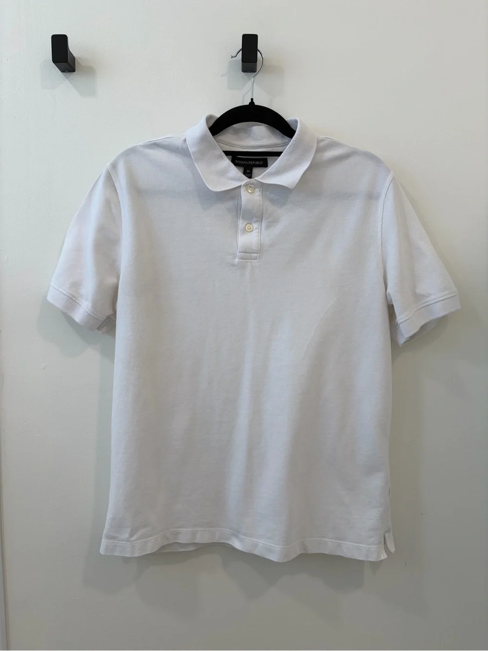 Banana Republic - White Pique - Polo Shirt